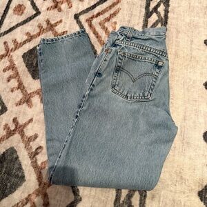 Vintage Levi's 550 Light Blue Denim Jeans